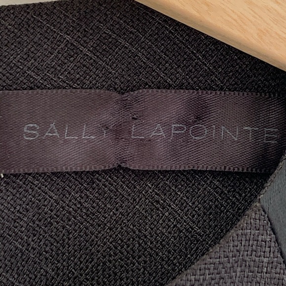 Sally Lapointe black midi dress .Size 6 .Pencil Dress new  with tag . - Picture 4 of 10